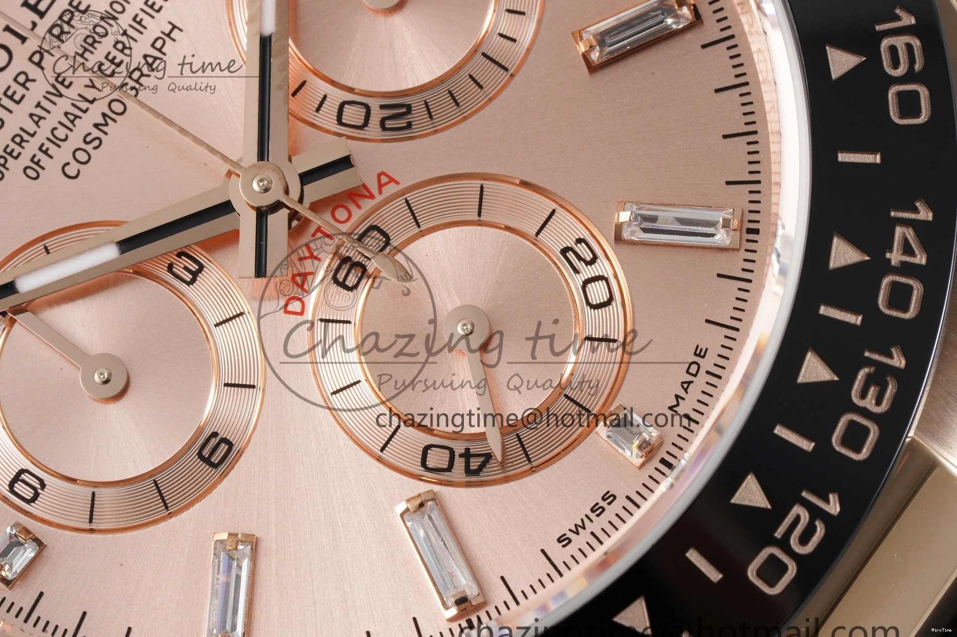 MiroTime 0105 Elegant Daytona 116515 BTF 1:1 Best Edition RG Dial on Oysterflex Rubber Strap SA4130 V 2264